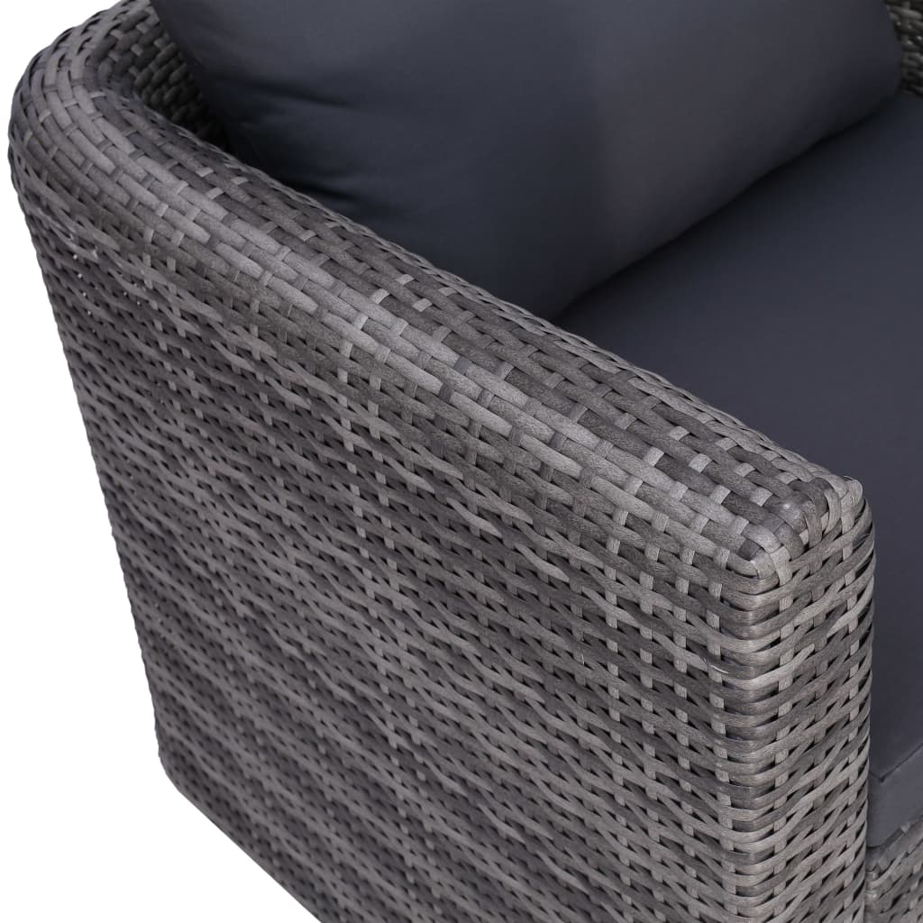 Gartensofa Ecksofa Poly Rattan Sessel 2 3 4-Sitzer-Sofa Loungemöbel Sitzgruppe - Produktbild 3