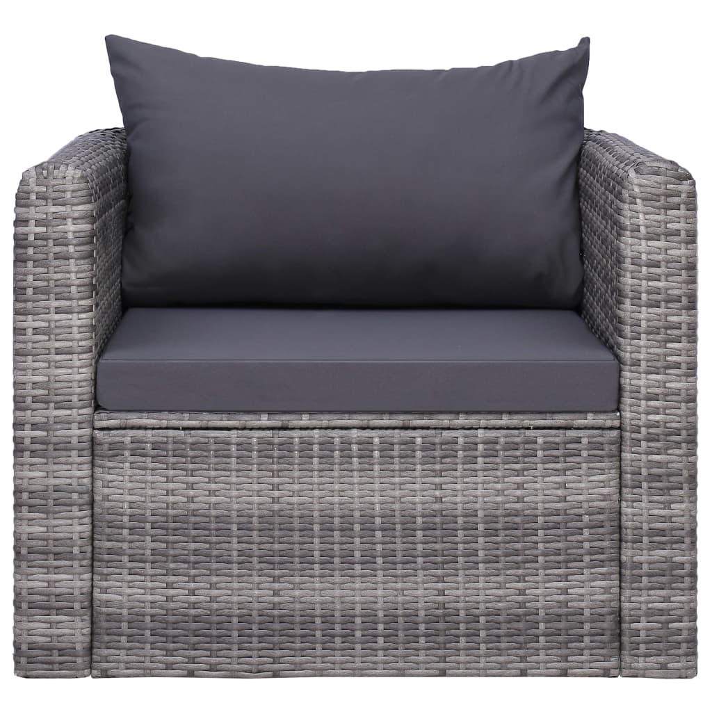 Gartensofa Ecksofa Poly Rattan Sessel 2 3 4-Sitzer-Sofa Loungemöbel Sitzgruppe - Produktbild 1