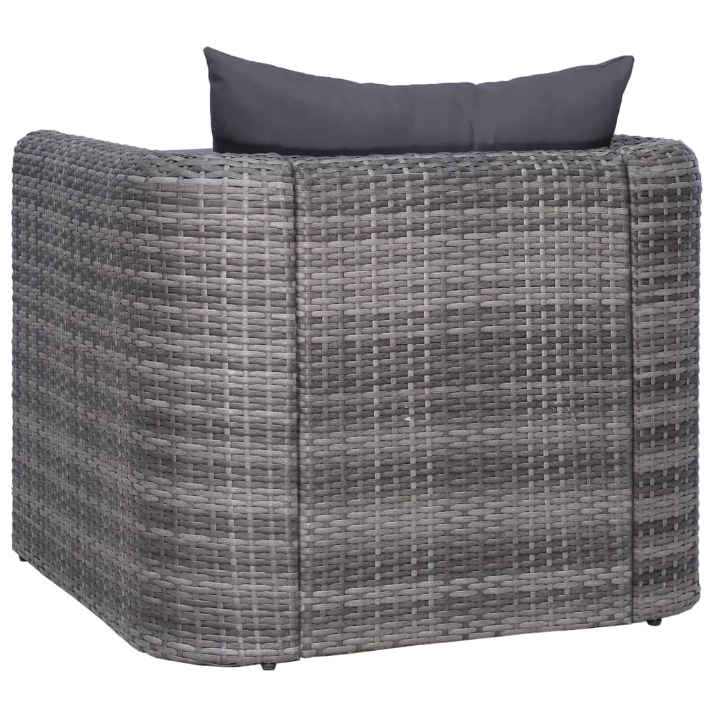Gartensofa Ecksofa Poly Rattan Sessel 2 3 4-Sitzer-Sofa Loungemöbel Sitzgruppe - Produktbild 2