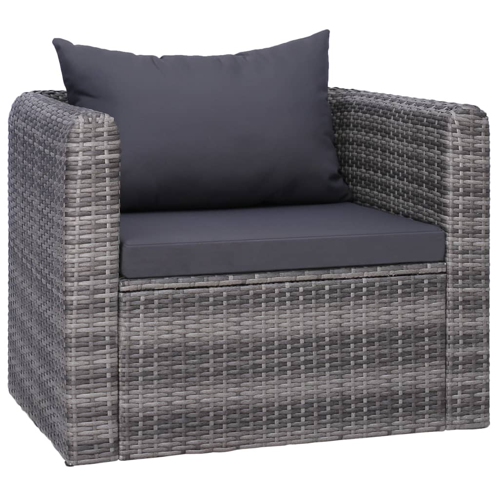 Gartensofa Ecksofa Poly Rattan Sessel 2 3 4-Sitzer-Sofa Loungemöbel Sitzgruppe
