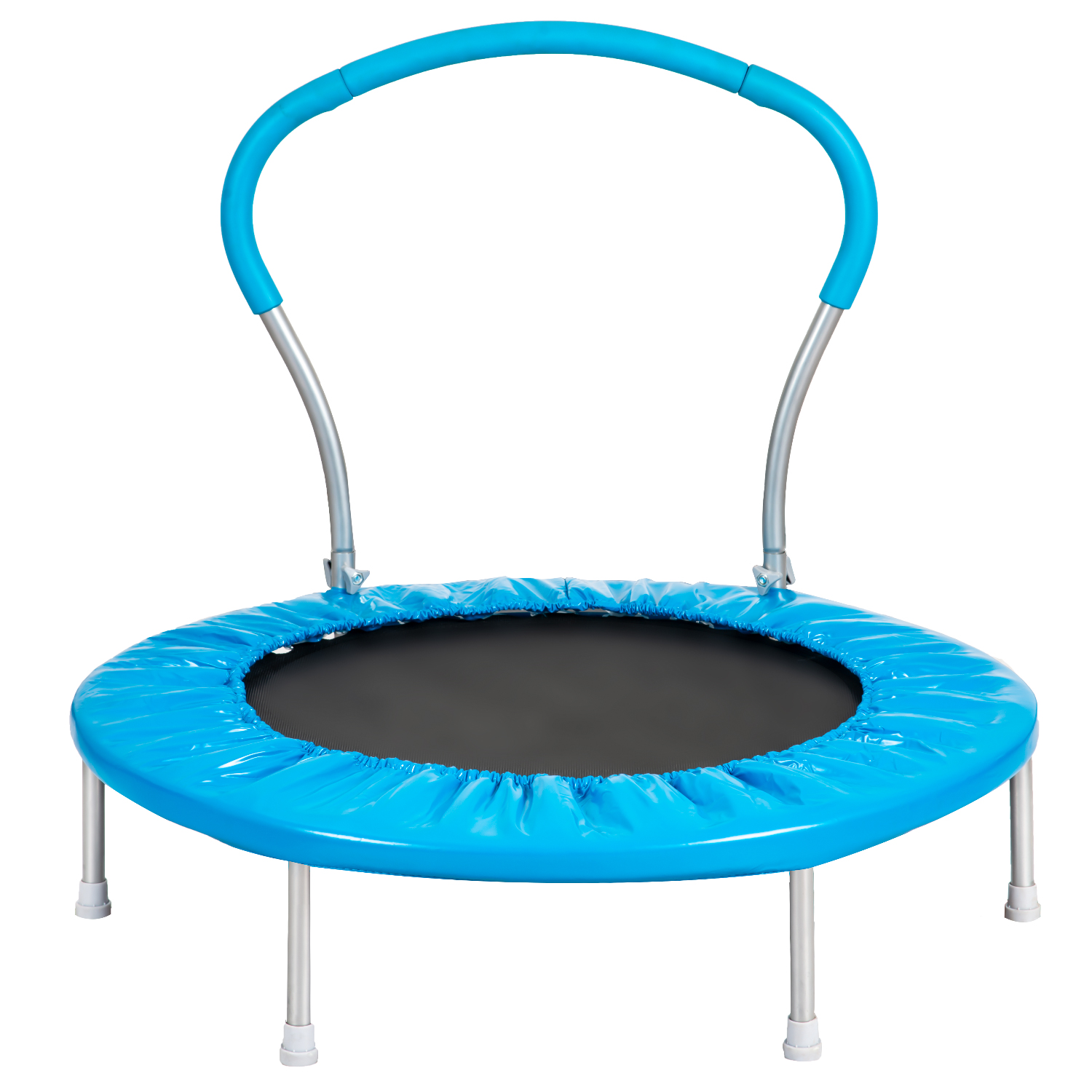 36″ Mini Trampoline for Kids Ages 1-6 Indoor Outdoor Trampolines with Handle New