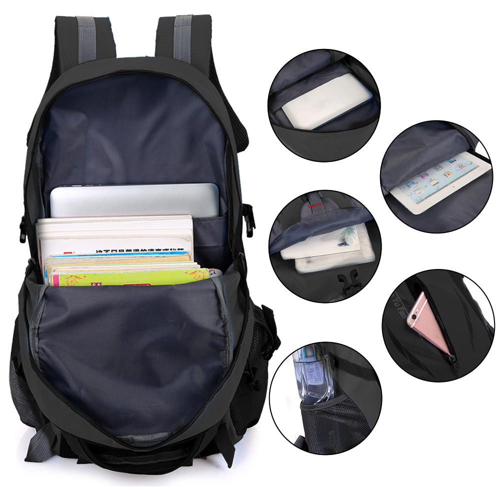 40L 60L 100L Hiking Camping Backpack Waterproof Travel Luggage Rucksack Bag New - Produktbild 6