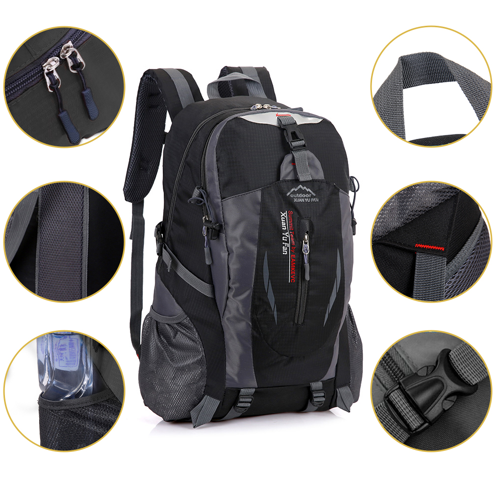 40L 60L 100L Hiking Camping Backpack Waterproof Travel Luggage Rucksack Bag New - Produktbild 4
