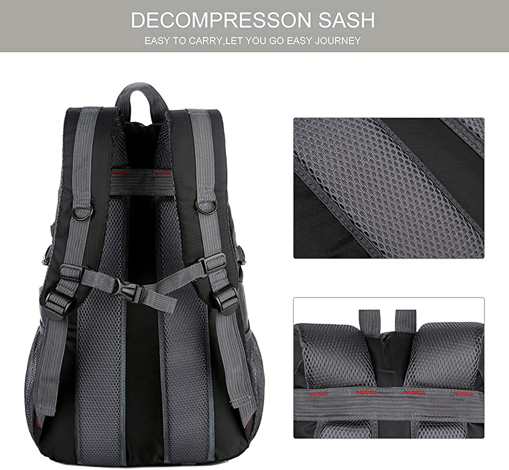 40L 60L 100L Hiking Camping Backpack Waterproof Travel Luggage Rucksack Bag New - Produktbild 3
