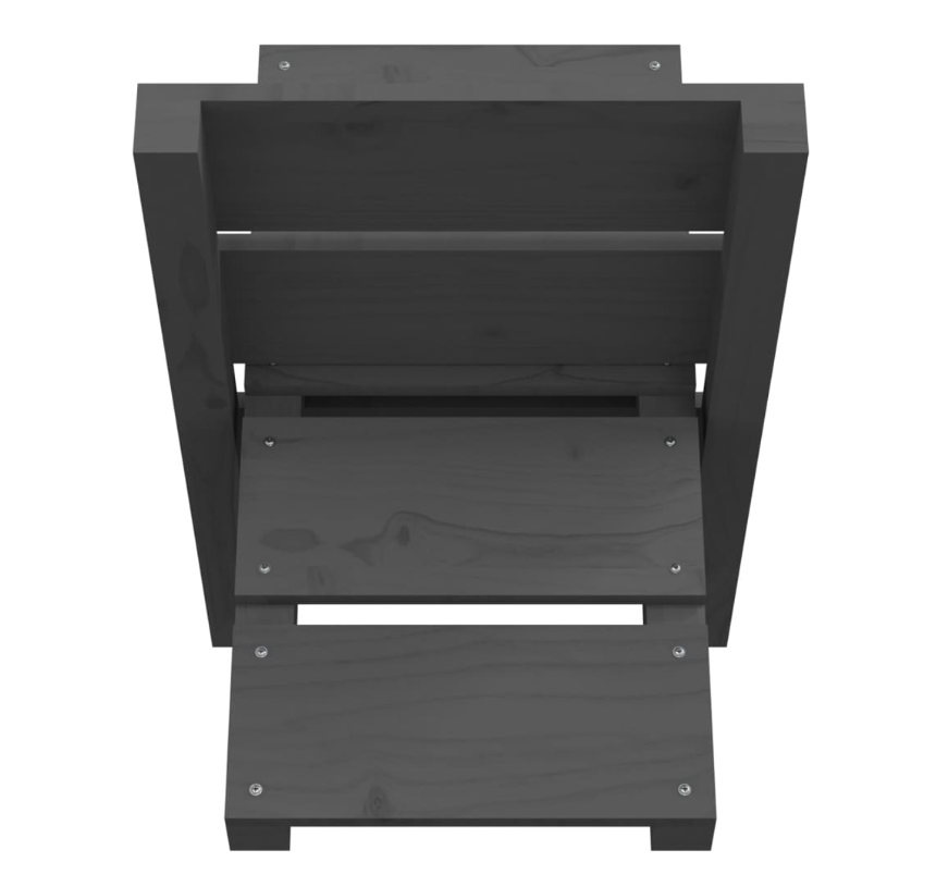 Kaminholzhalter Brennholzregal Kaminholzregal Regal Massivholz Kaminholzständer