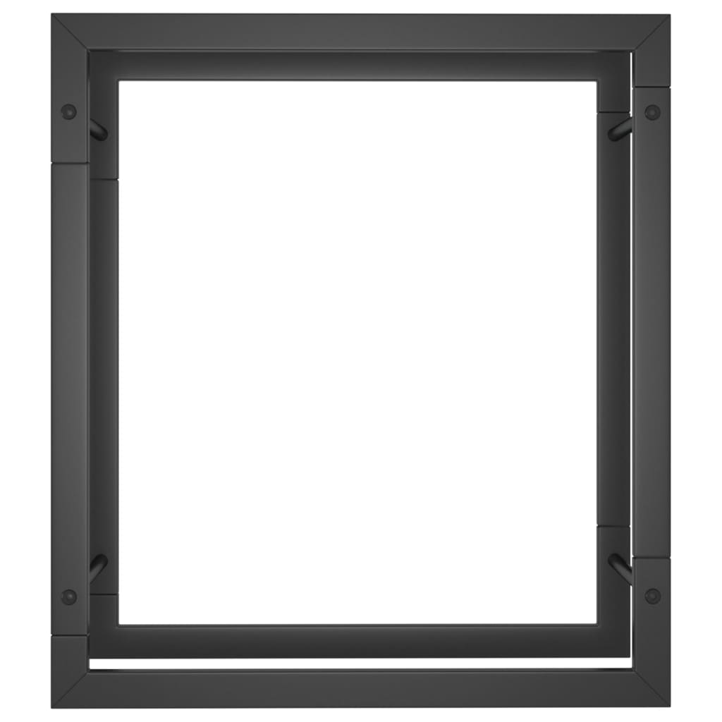 Feuerholzhalter Holzablage Kaminholzregal Stapelhilfe Metall Brennholzständer - Produktbild 2