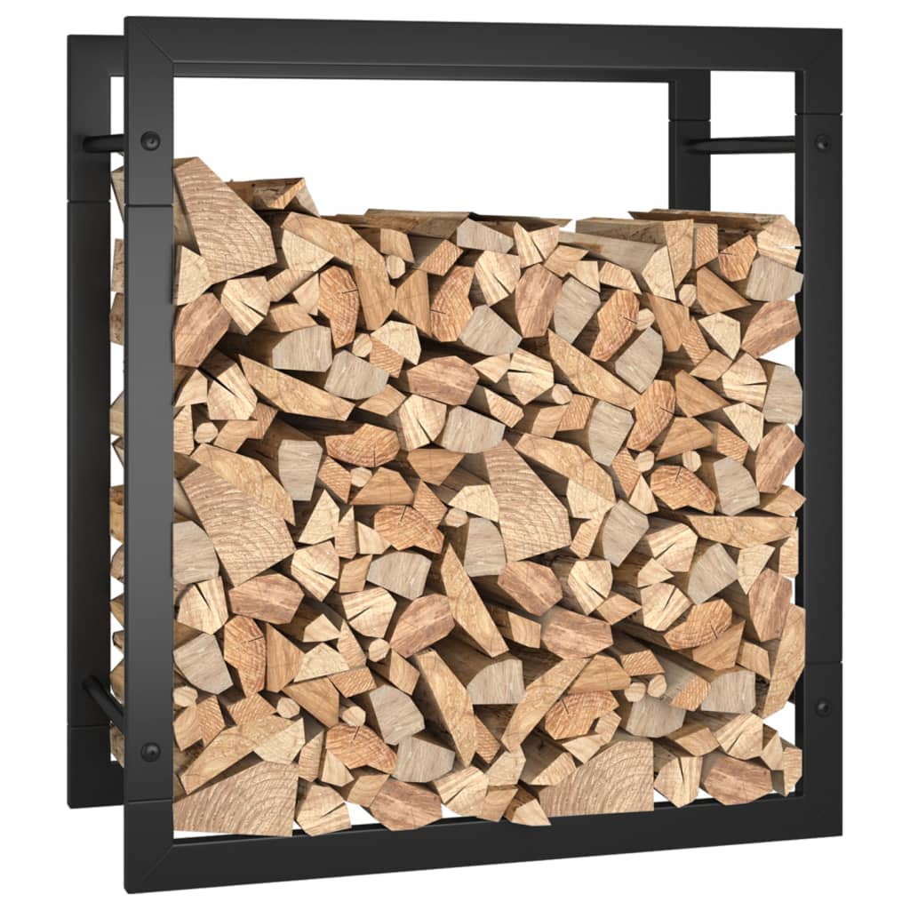 Feuerholzhalter Holzablage Kaminholzregal Stapelhilfe Metall Brennholzständer - Produktbild 4