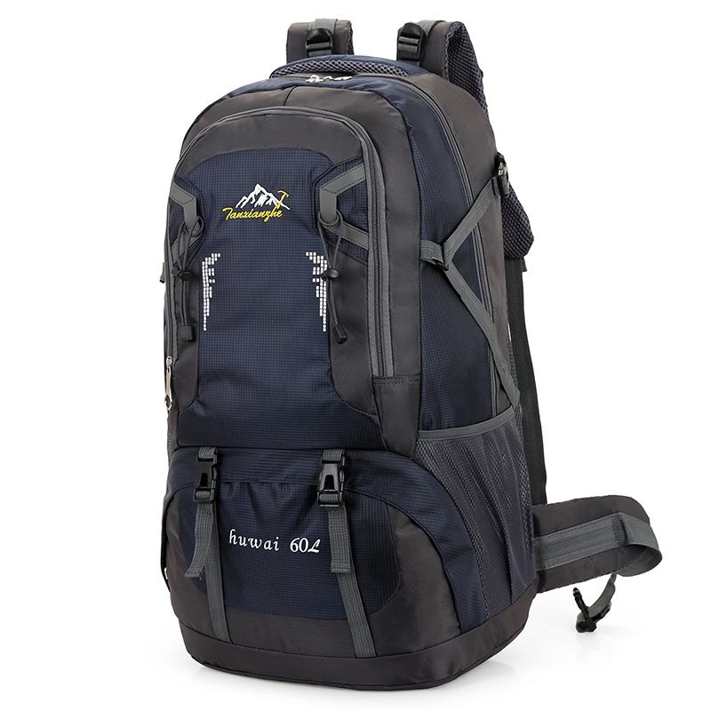 60L Hiking Camping Backpack Waterproof Mens Outdoor Travel Luggage Rucksack Bags