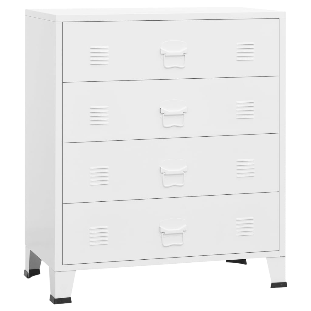 Schubladenschrank Metall Kommode Beistellkommode Flurschrank Schrank Sideboard - Produktbild 1