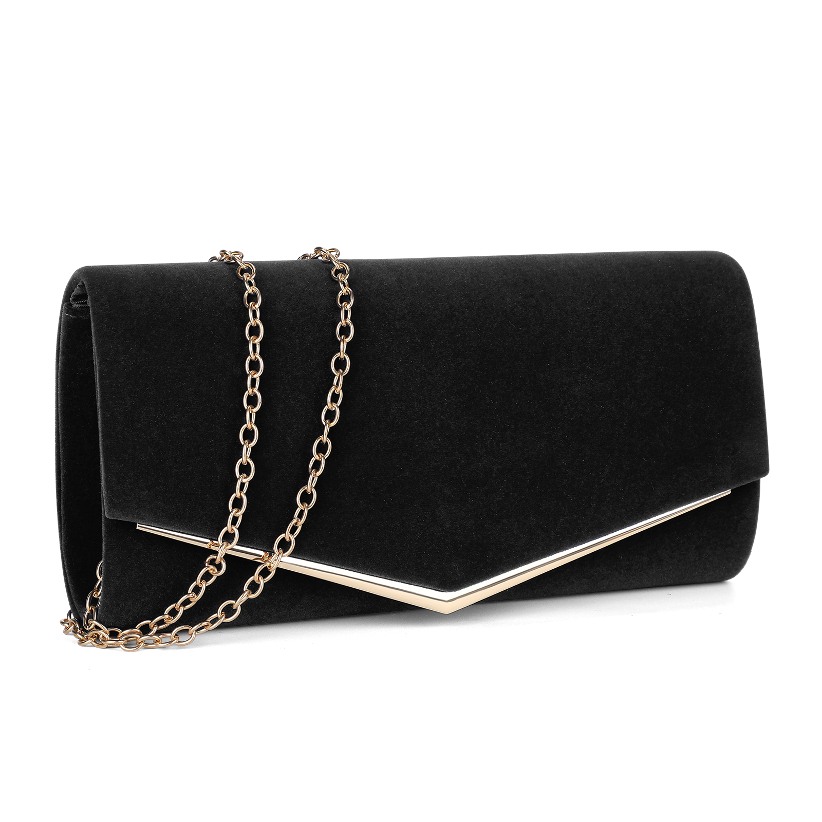 Women Clutch Evening Bag Velvet Designer Handbag Wedding Cocktail Party Purse
