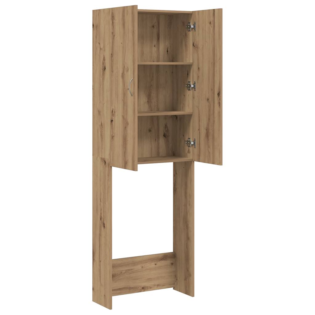 Waschmaschinenschrank Badschrank Trocknerschrank Badregal Hochschrank Badmöbel - Produktbild 3
