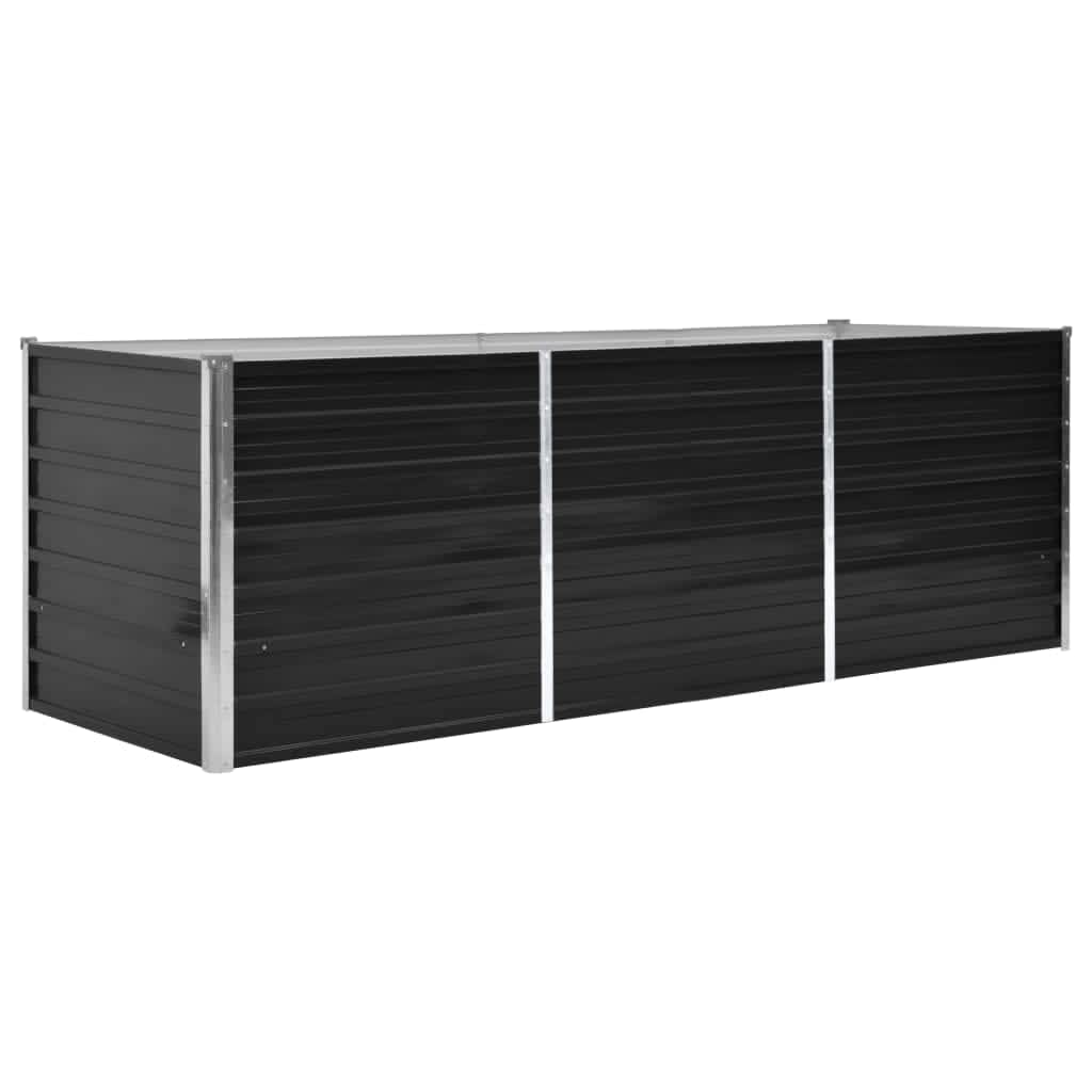 Metall Hochbeet Pflanzbeet Gemüsebeet Pflanzkasten Stahl Beet Blumenbeet Garten