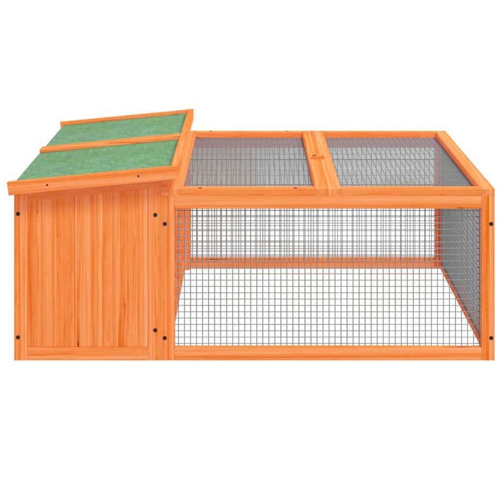 Kaninchenstall Freilauf Auslauf Gehege Stall mit Haus Kaninchen Hasenkäfig - Produktbild 4