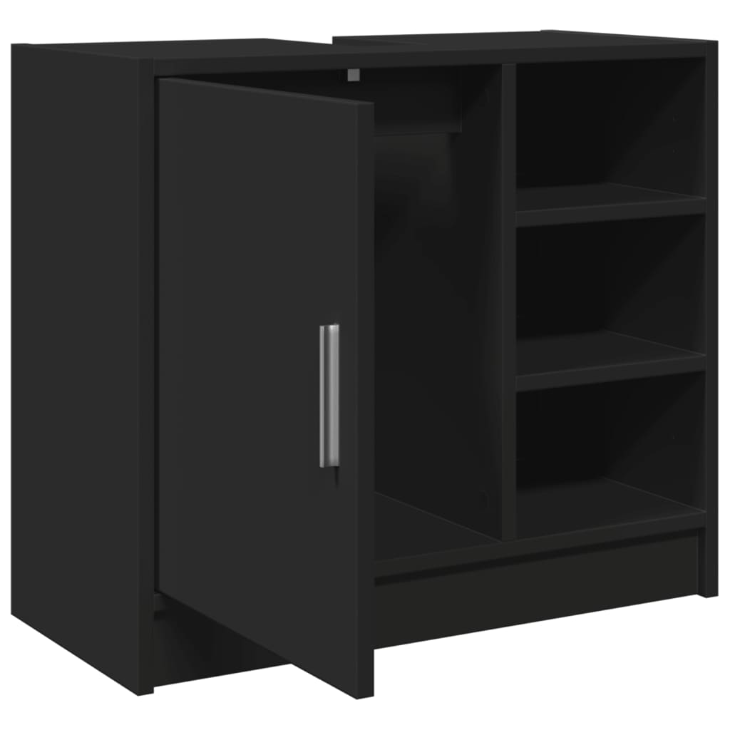 Waschbeckenunterschrank Badschrank Unterschrank Badmöbel Holzwerkstoff - Produktbild 5