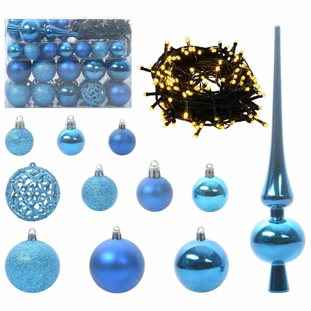Künstlicher Weihnachtsbaum mit Ständer Grün PE und PVC Baum Indoor DE - Produktbild 5