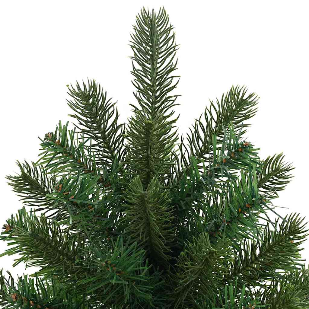 Künstlicher Weihnachtsbaum mit Ständer Grün PE und PVC Baum Indoor DE