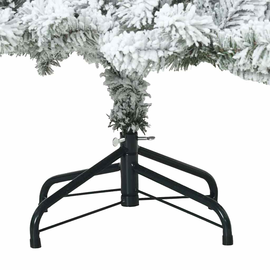 Künstlicher klappbarer Weihnachtsbaum mit Ständer PVC, Stahl Baum vidaXL - Produktbild 9