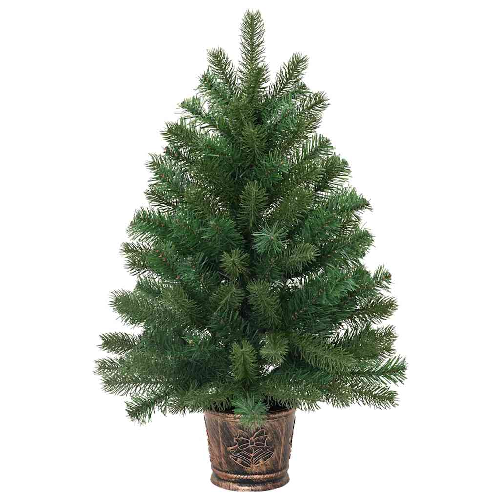 Künstlicher Weihnachtsbaum mit Ständer Grün PE und PVC Baum Indoor DE - Produktbild 4