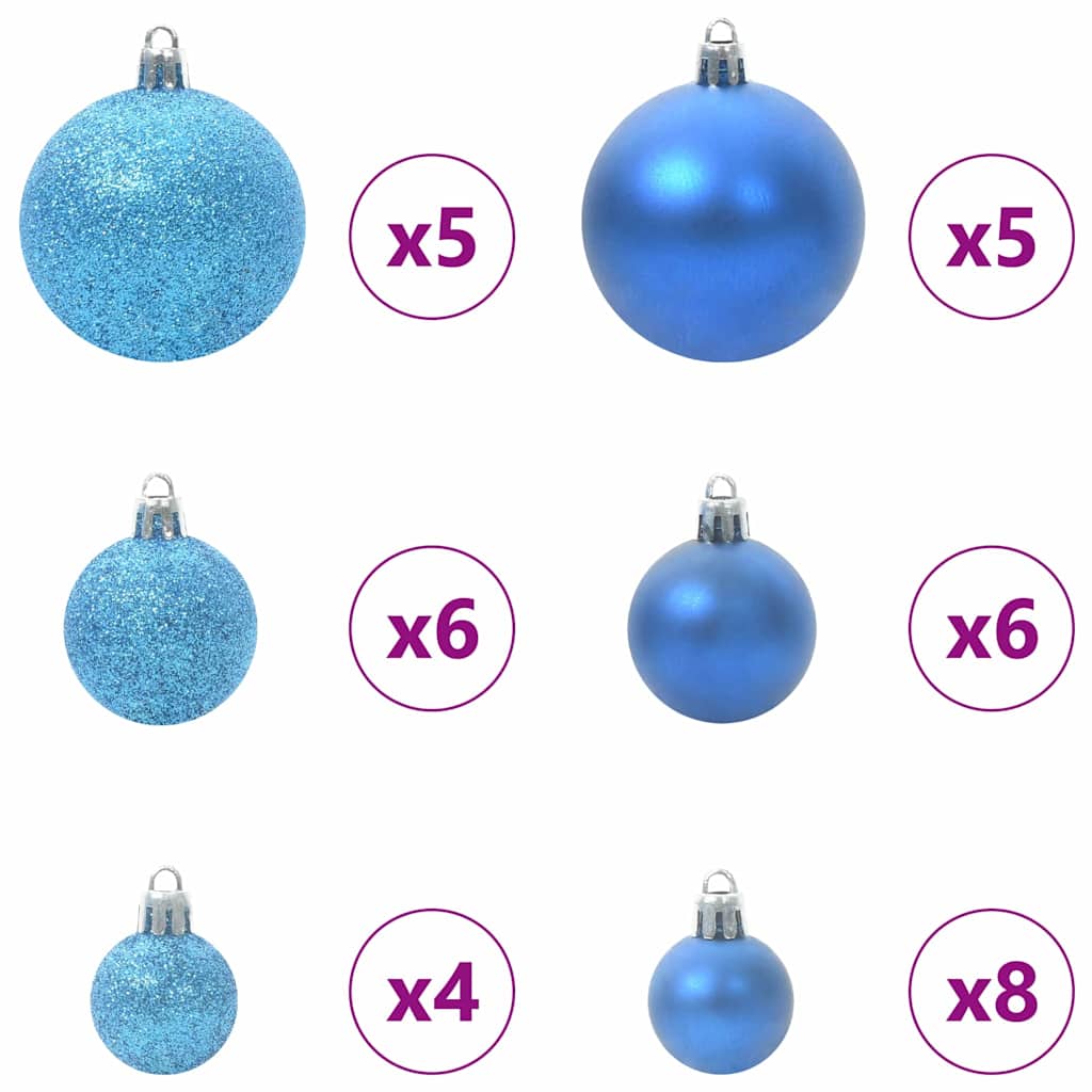 Künstlicher Weihnachtsbaum mit Ständer Grün PE und PVC Baum Indoor DE - Produktbild 6