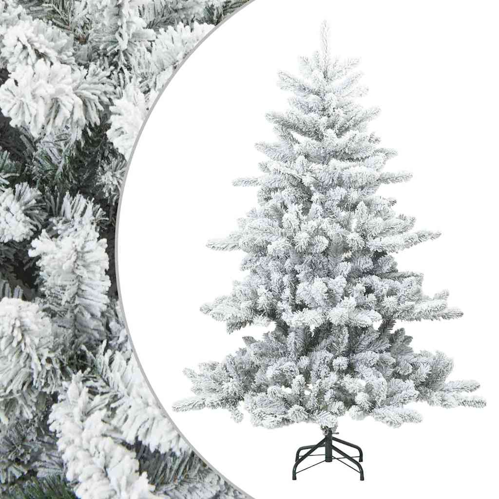 Künstlicher klappbarer Weihnachtsbaum mit Ständer PVC, Stahl Baum vidaXL - Produktbild 1