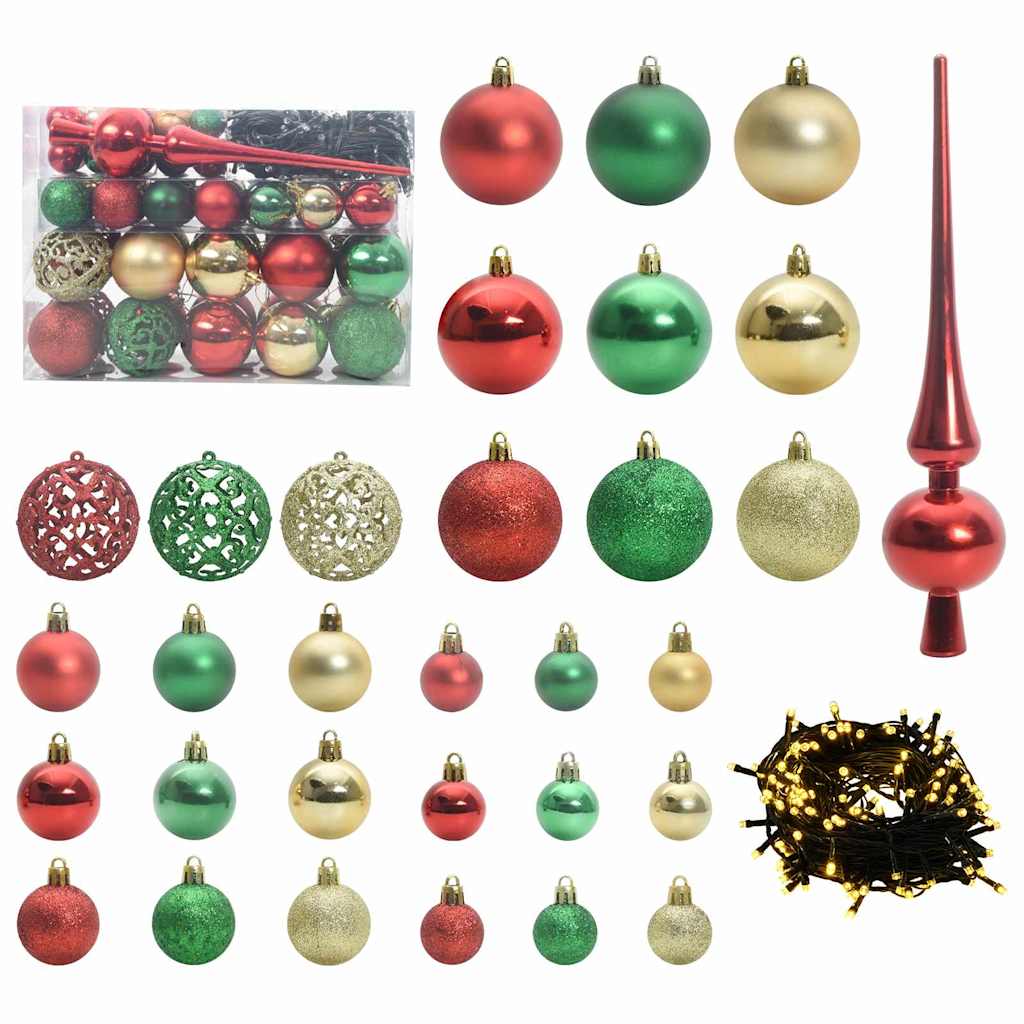 Künstlicher Weihnachtsbaum mit Ständer Grün PE und PVC Baum Indoor vidaXL - Produktbild 7