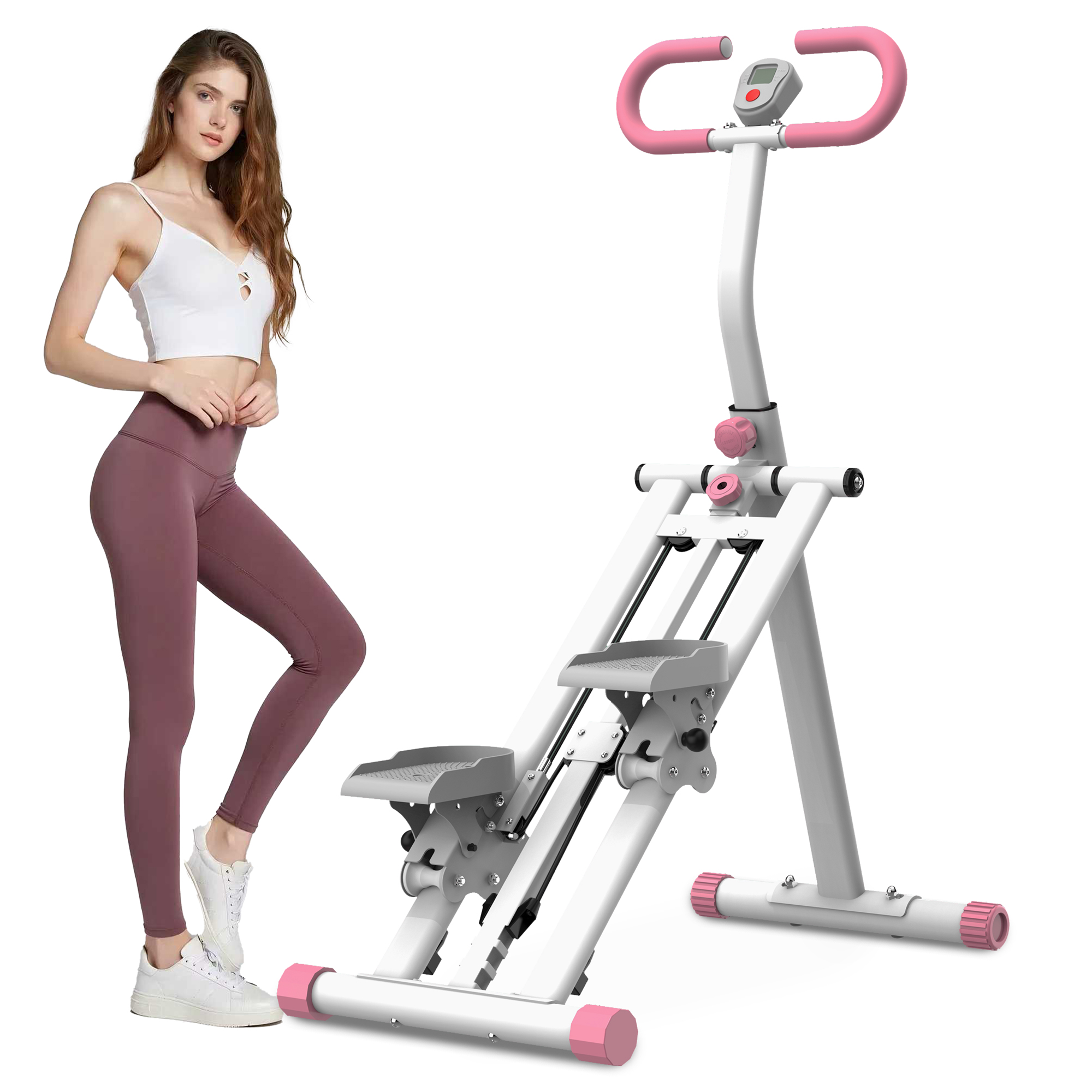 Stair Stepper with Resistance Climber Workout Machine Exercise Fitness Equipment