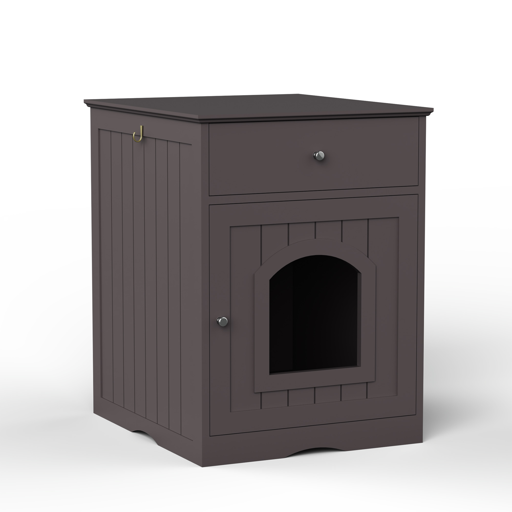 Enclosure Side Table Pet Crate Cat Nightstand