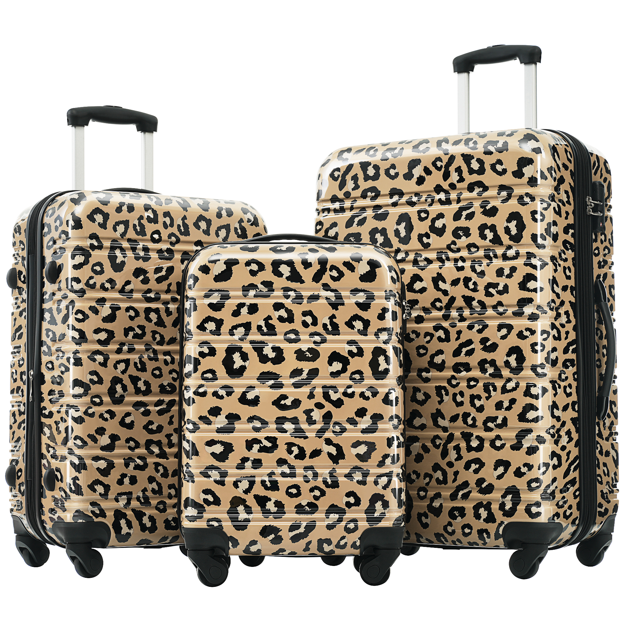 Set Hardshell Carry On Suitcase With Spinner & Tsa 20''24''2