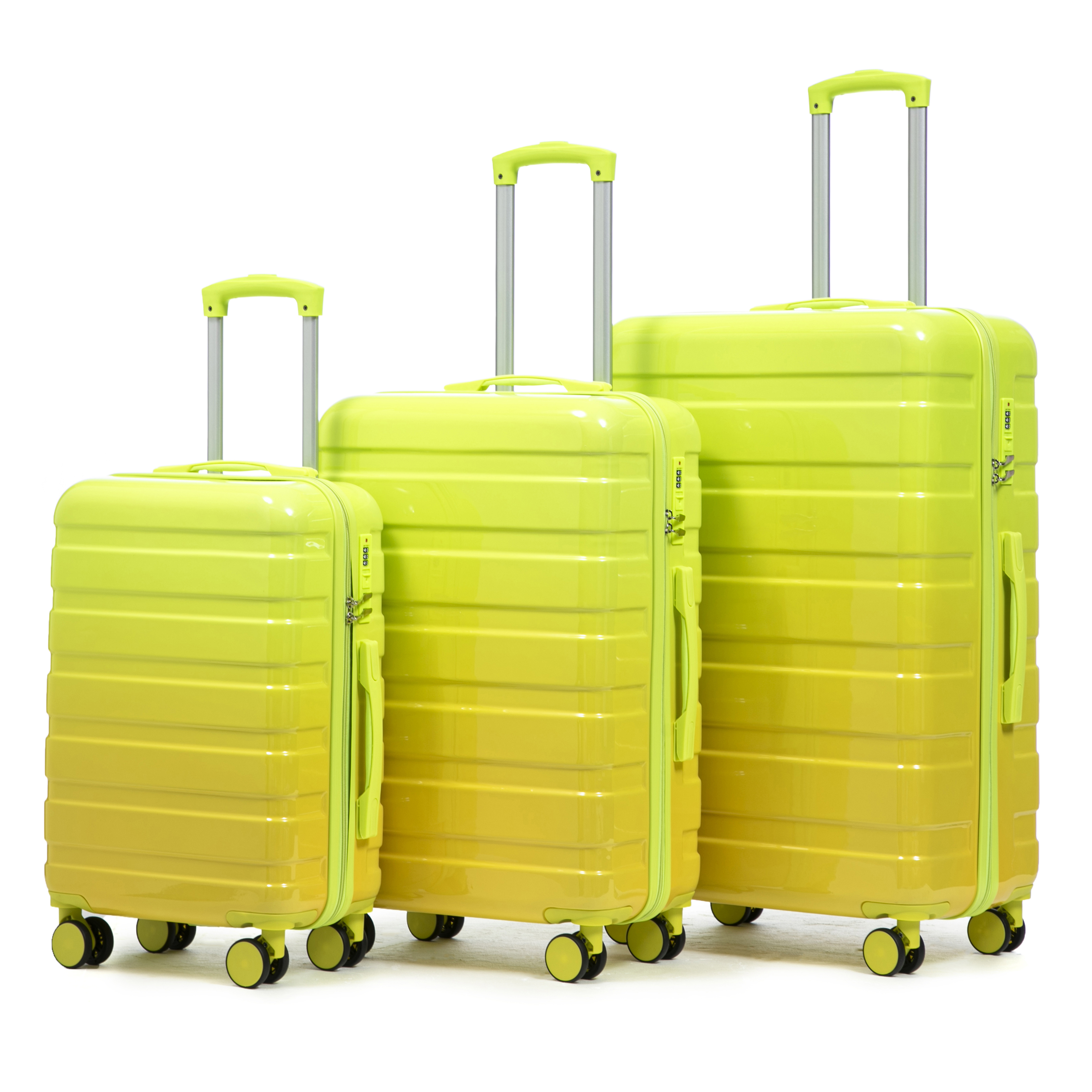 Set Spinner Hardshell On Suitcase Gradient Color 20"/24"/28"