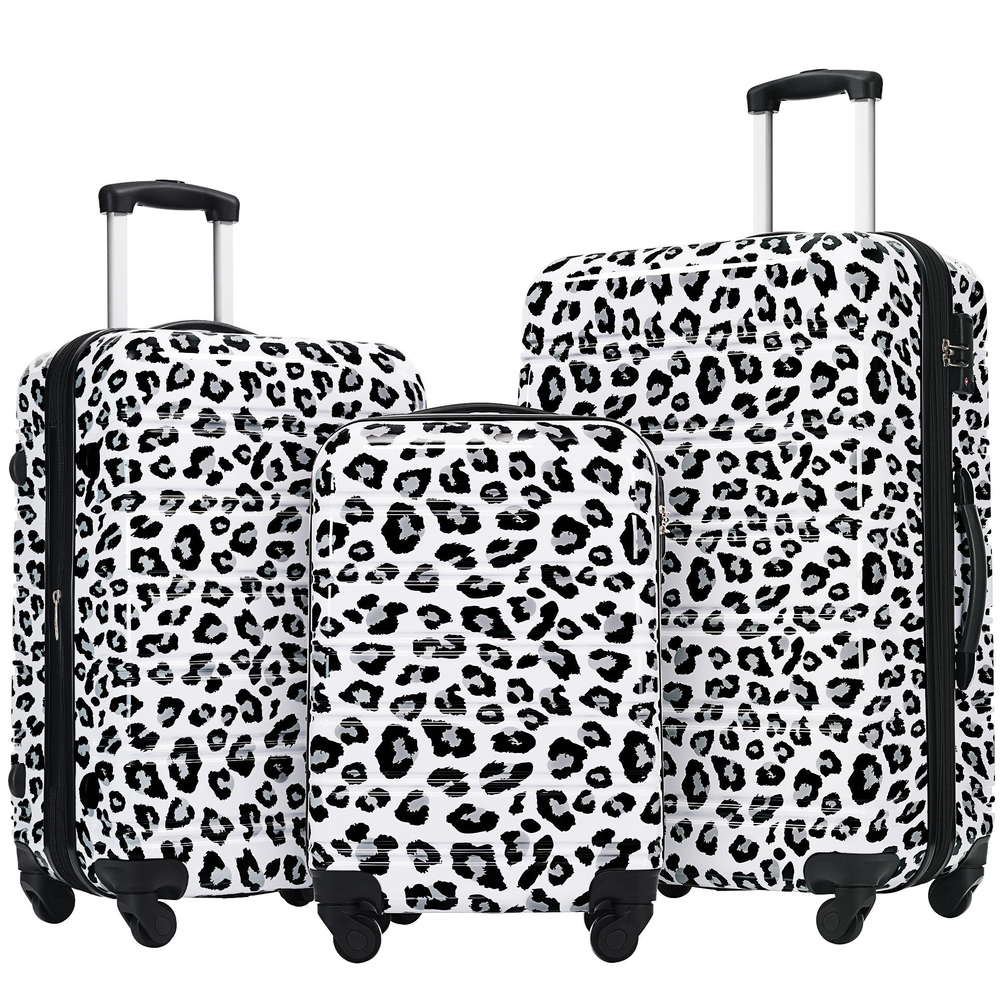 Set Hardshell Carry On Suitcase With Spinner & Tsa 20''24''28''