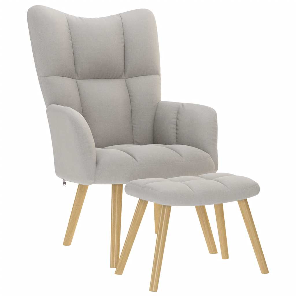 Relaxsessel Stoff Stuhl Polstersessel Liegesessel Polsterstuhl Relaxstuhl Sessel - Produktbild 4