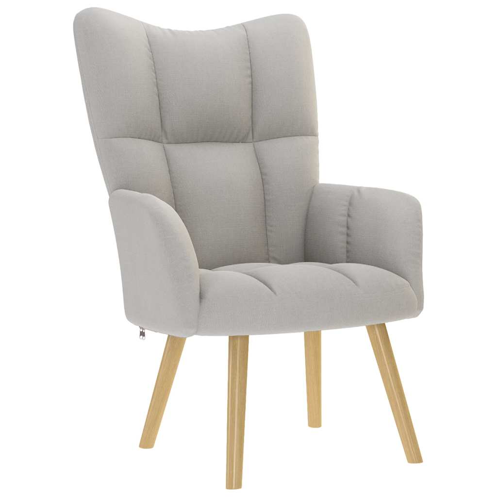 Relaxsessel Stoff Stuhl Polstersessel Liegesessel Polsterstuhl Relaxstuhl Sessel - Produktbild 1