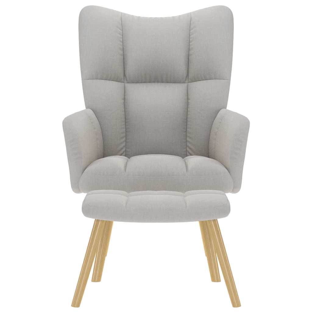 Relaxsessel Stoff Stuhl Polstersessel Liegesessel Polsterstuhl Relaxstuhl Sessel - Produktbild 6
