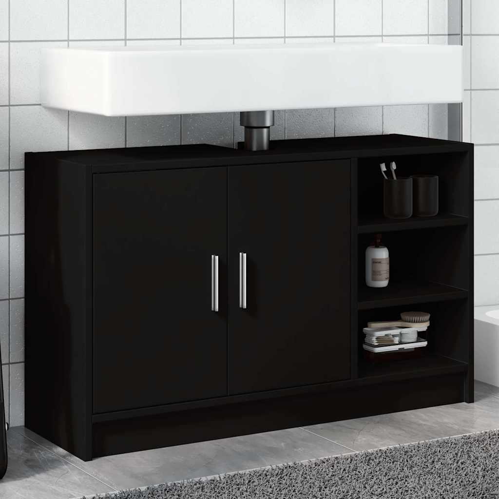 Waschbeckenunterschrank Badschrank Unterschrank Badmöbel Holzwerkstoff - Produktbild 1