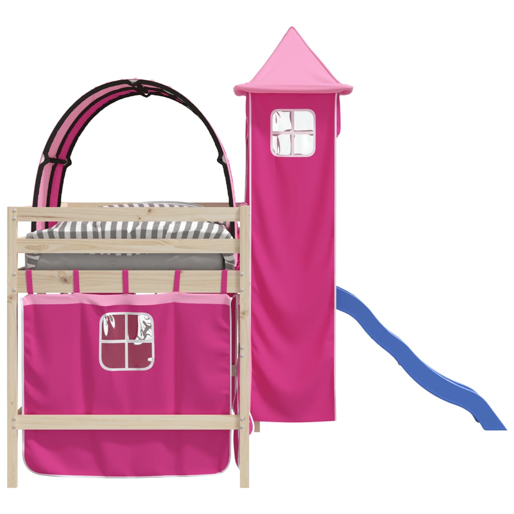 Vorhänge Vorhang Set für Hochbett mit Tunnel Vorhang Set Bettvorhang Polyester - Produktbild 5