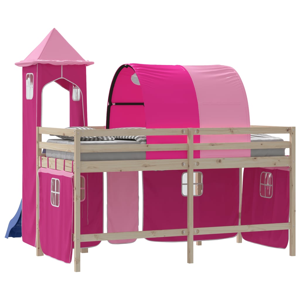 Vorhänge Vorhang Set für Hochbett mit Tunnel Vorhang Set Bettvorhang Polyester - Produktbild 6