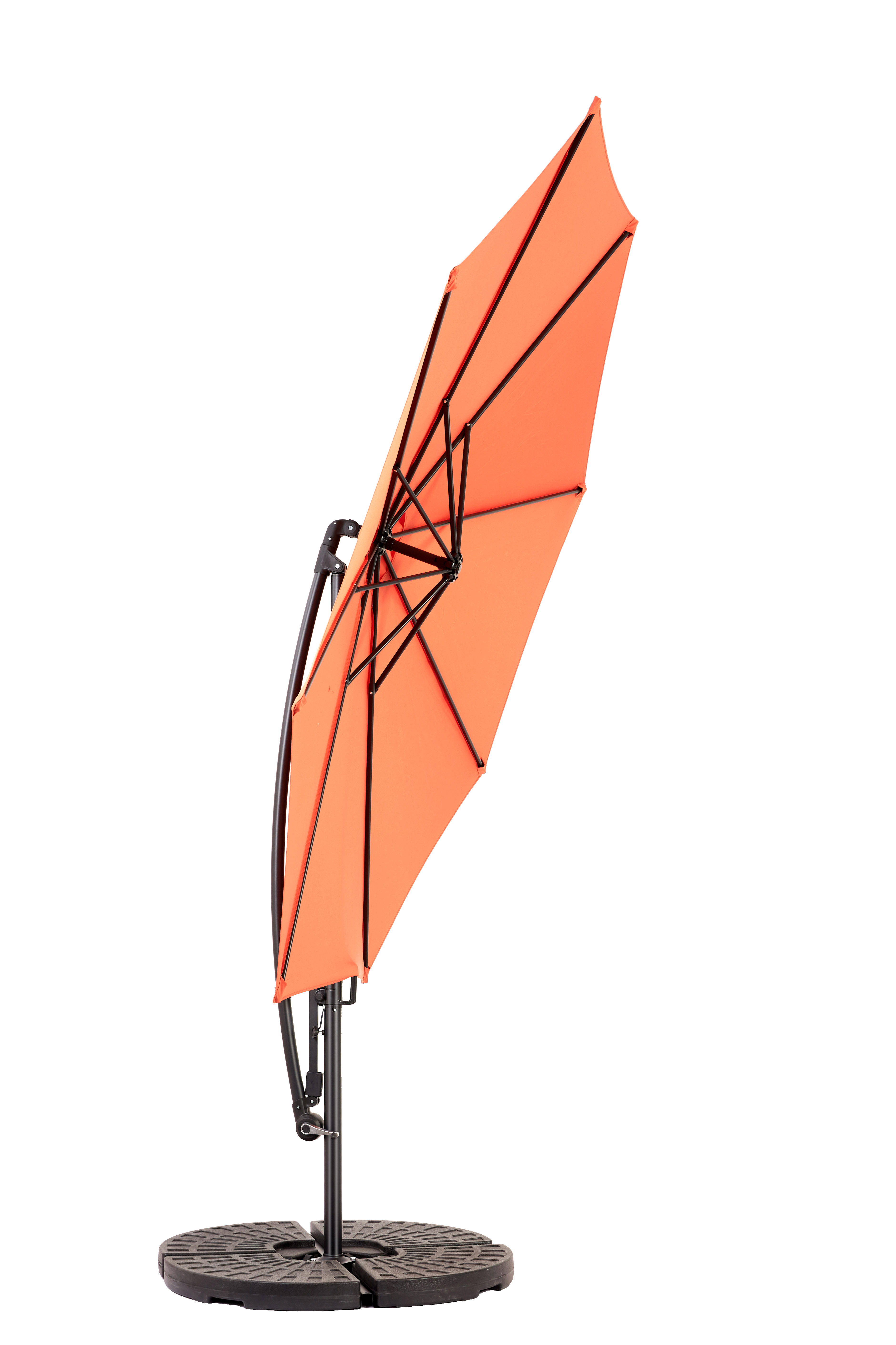 11' patio umbrella replacement canopy 8-ribs Umbrella Canopy Replacement for Lyon 9FT Gray