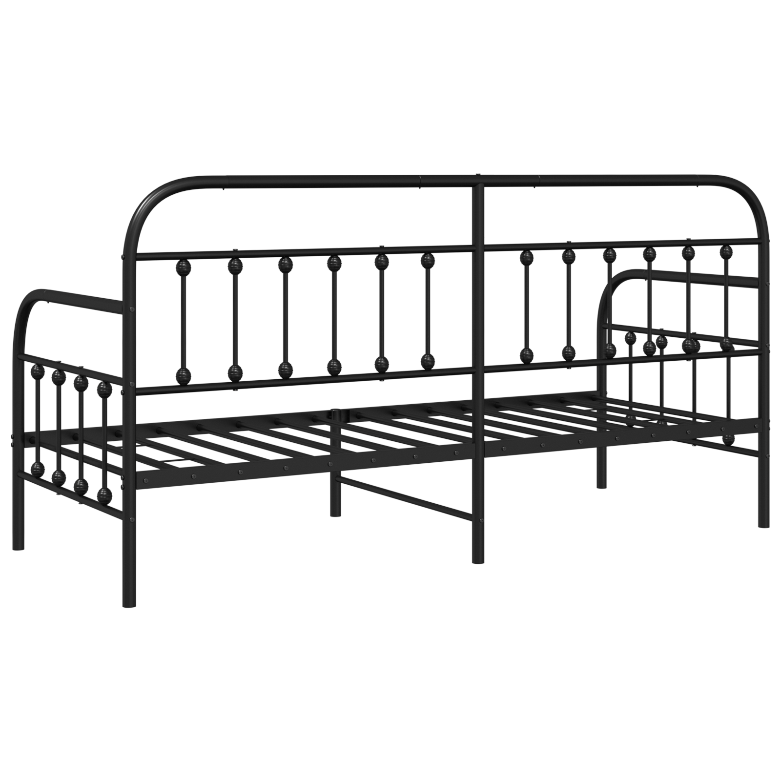 Bettgestell Tagesbett-Rahmen Metall Daybed Bettsofa Metallbett Schlafzimmerbett - Produktbild 6