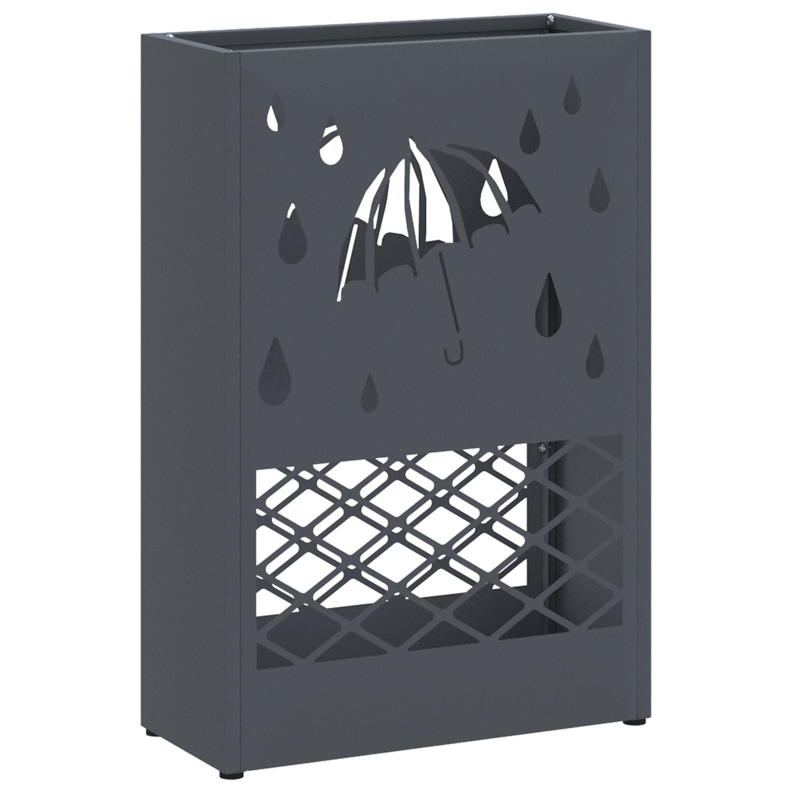 Regenschirmständer Regenschirmhalter Schirmbehälter Regenschirmkorb aus Stahl