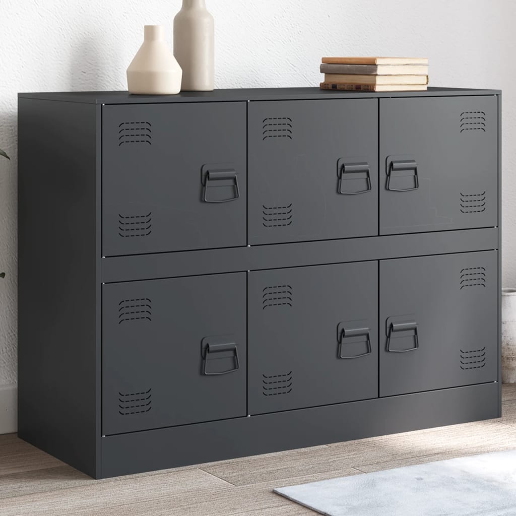 Sideboard Sideboards Closet Storage Cabinet Kitchen-cabinet 99x39x73 cm Steel