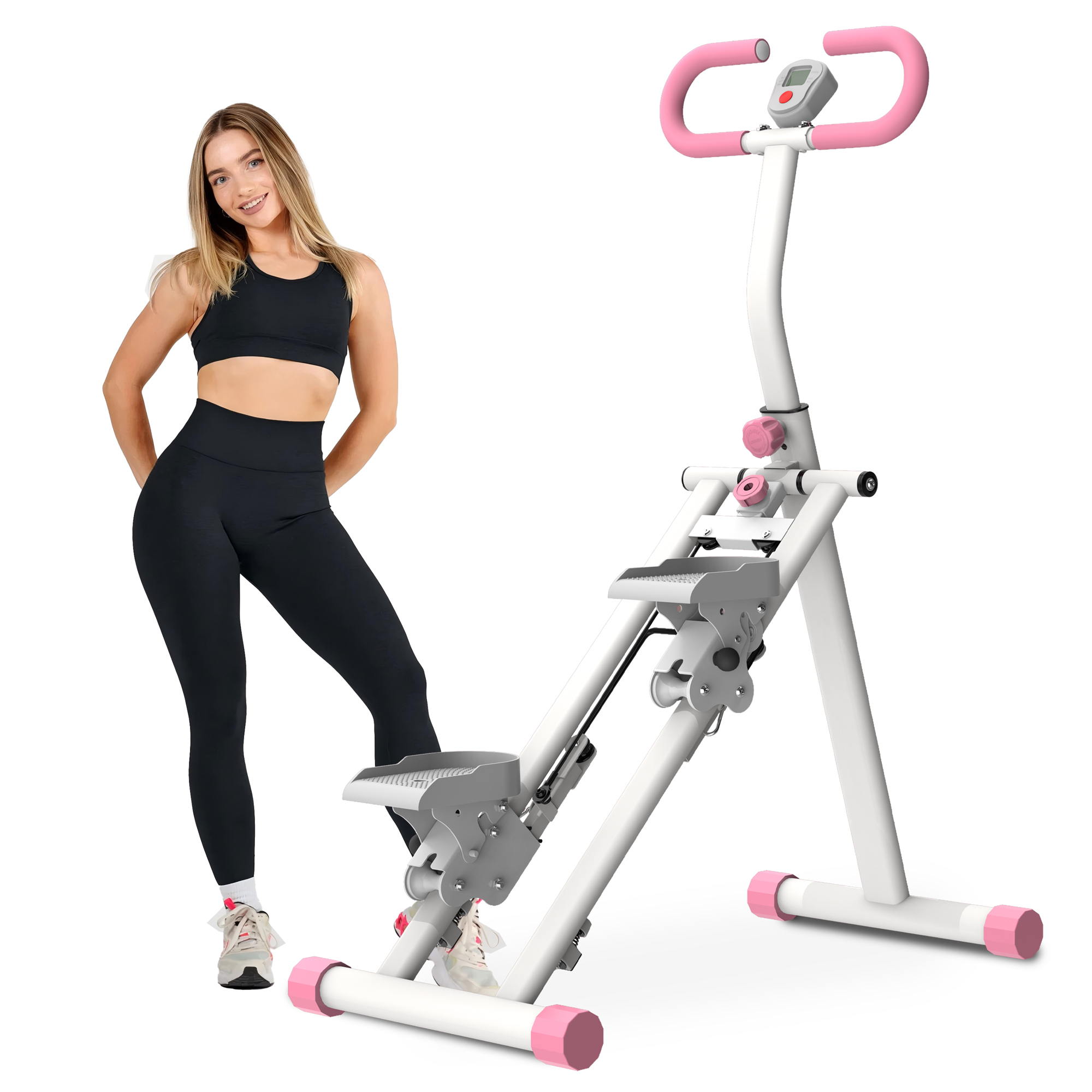 Stair Stepper Home Vertical Climber Workout Machine Adjustable Fitness Equipment