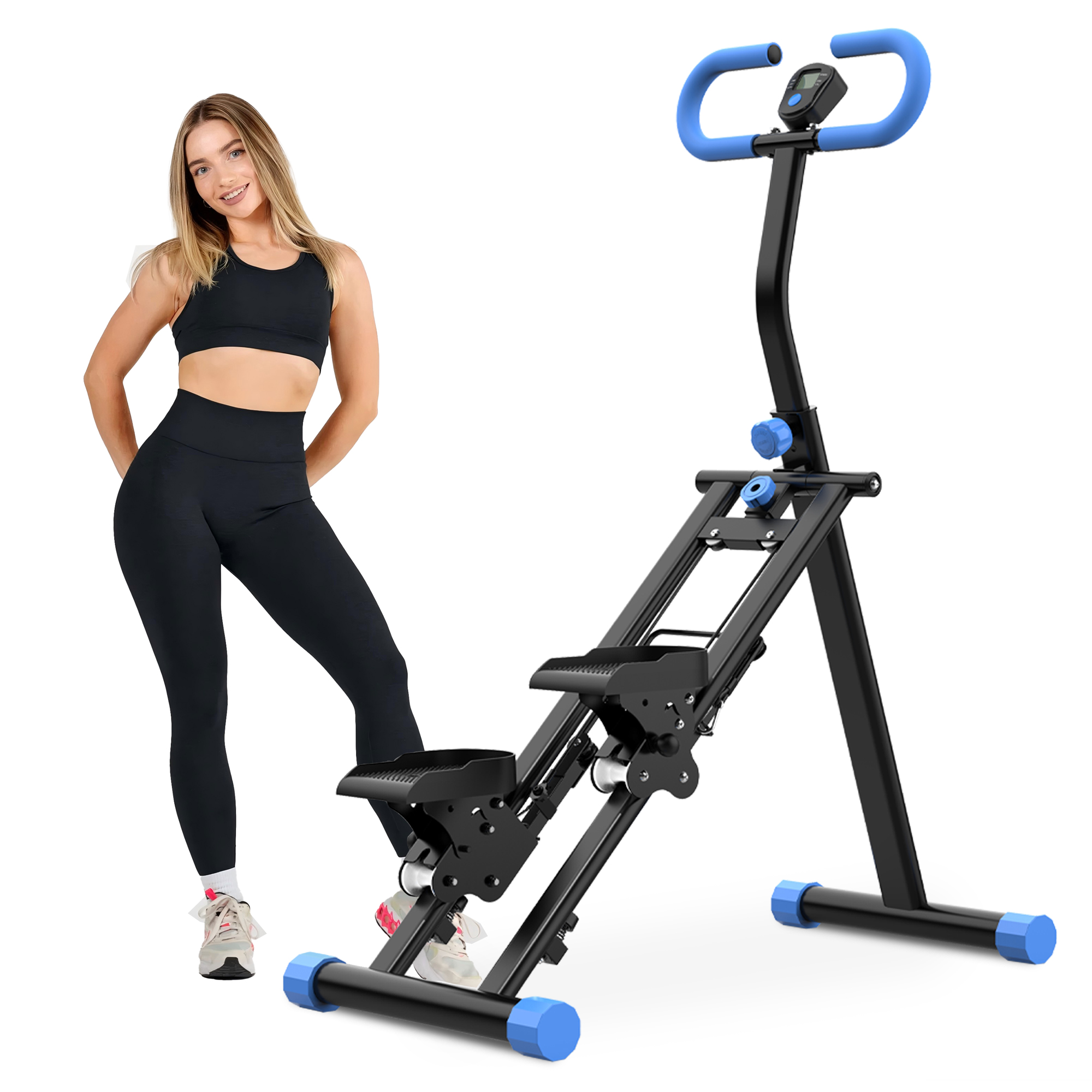 Stair Stepper Home Vertical Climber Workout Machine Adjustab