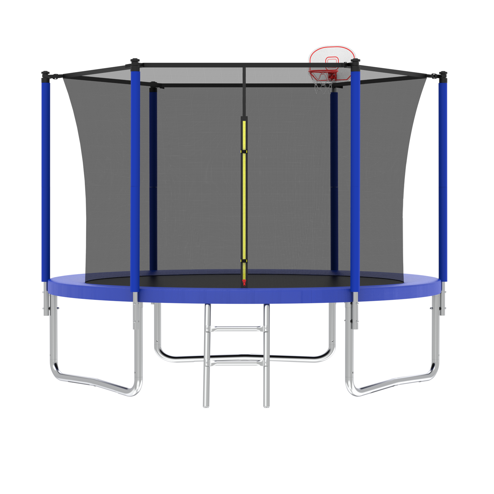 10ft Trampoline with Ladder Adults Kids Outdoor ASTM Approved Safety Trampolines