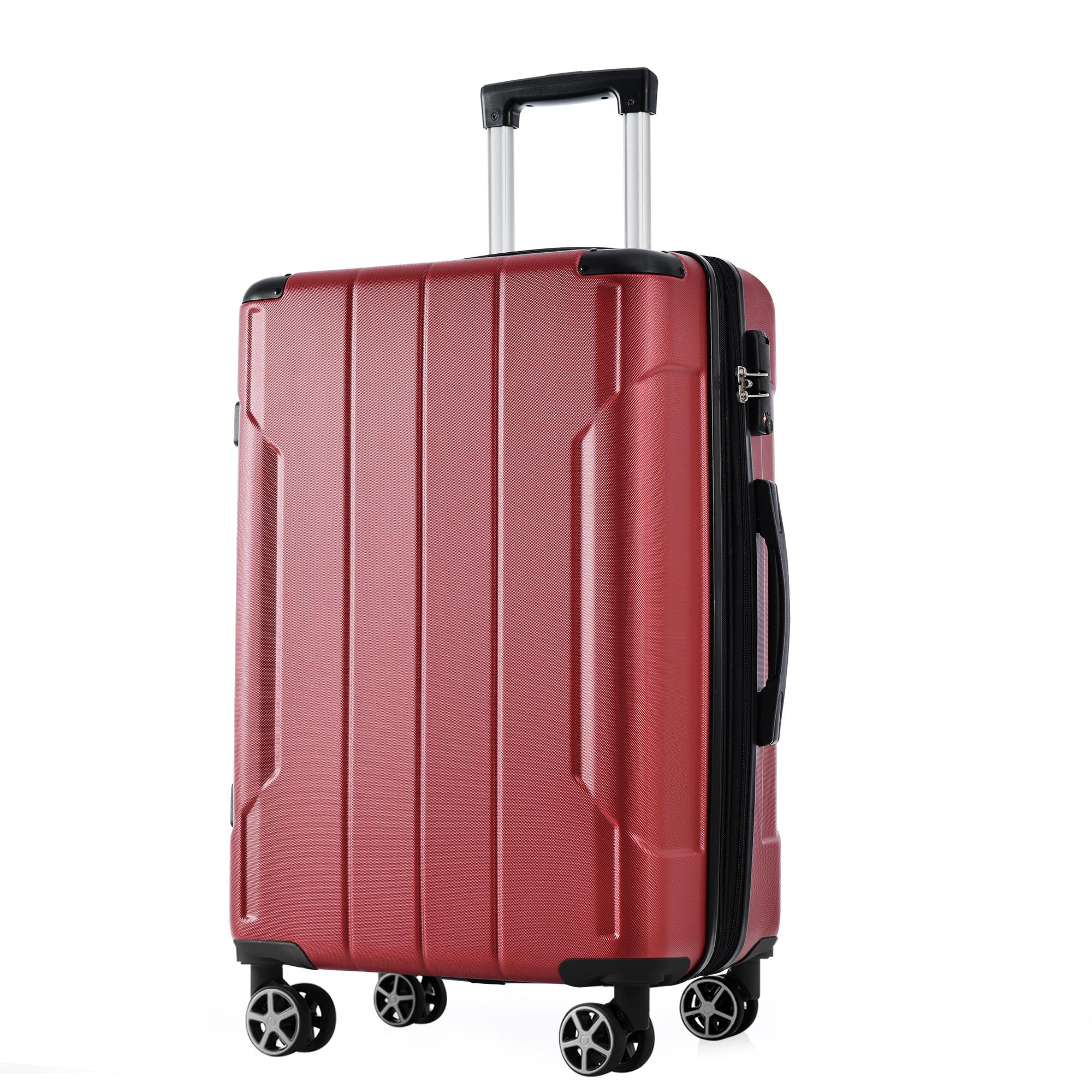 Expandable Business Travel Suitcase Checked Travel Luggage N