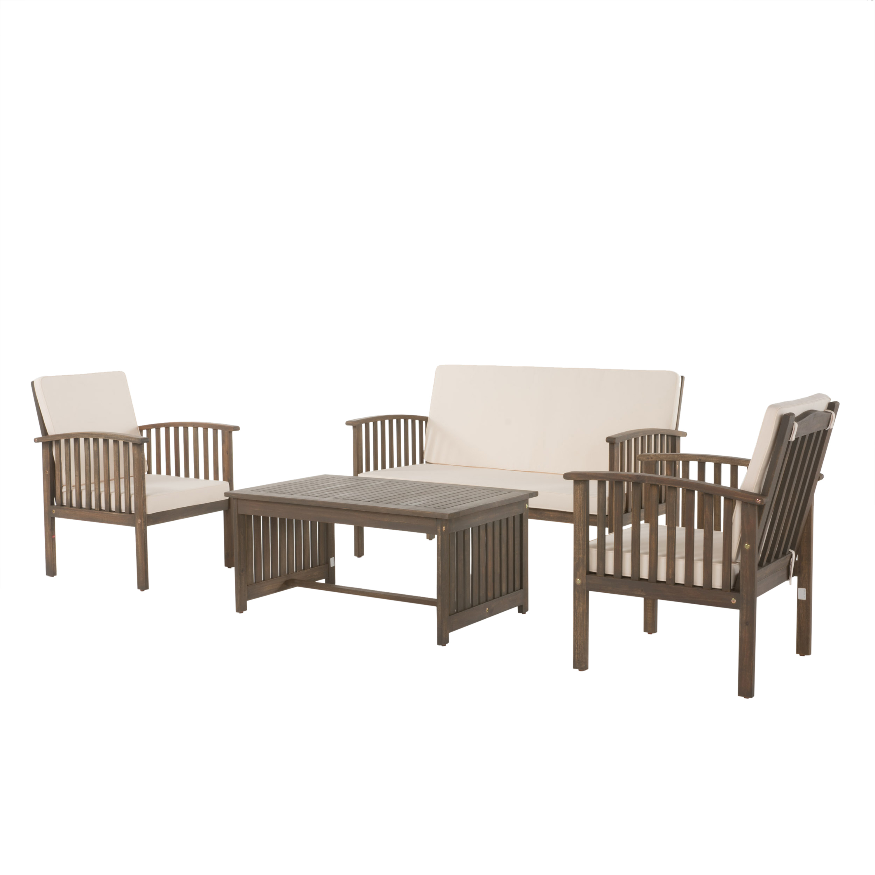 Patio Furniture Set Outdoor Balcony Garden Backyard Furniture Chairs w/Table Set