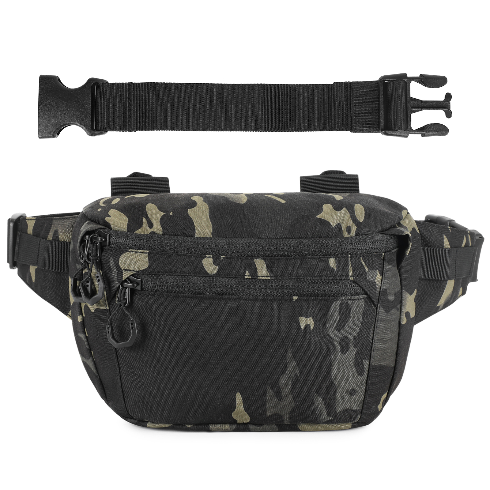 Tactical Fanny Pack Concealed Carry Waist Bag Military Crossbody Hip Belt Bag