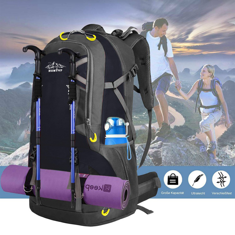 60L Hiking Camping Backpack Waterproof Nylon Outdoor Travel Luggage Rucksack Bag | eBay 60L Hiking Camping Backpack Waterproof Nylon Outdoor Travel Luggage Rucksack Bag | eBay