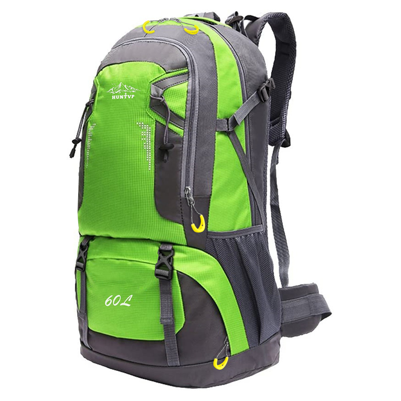 60L Hiking Camping Backpack Waterproof Large Outdoor Travel Luggage Rucksack Bag