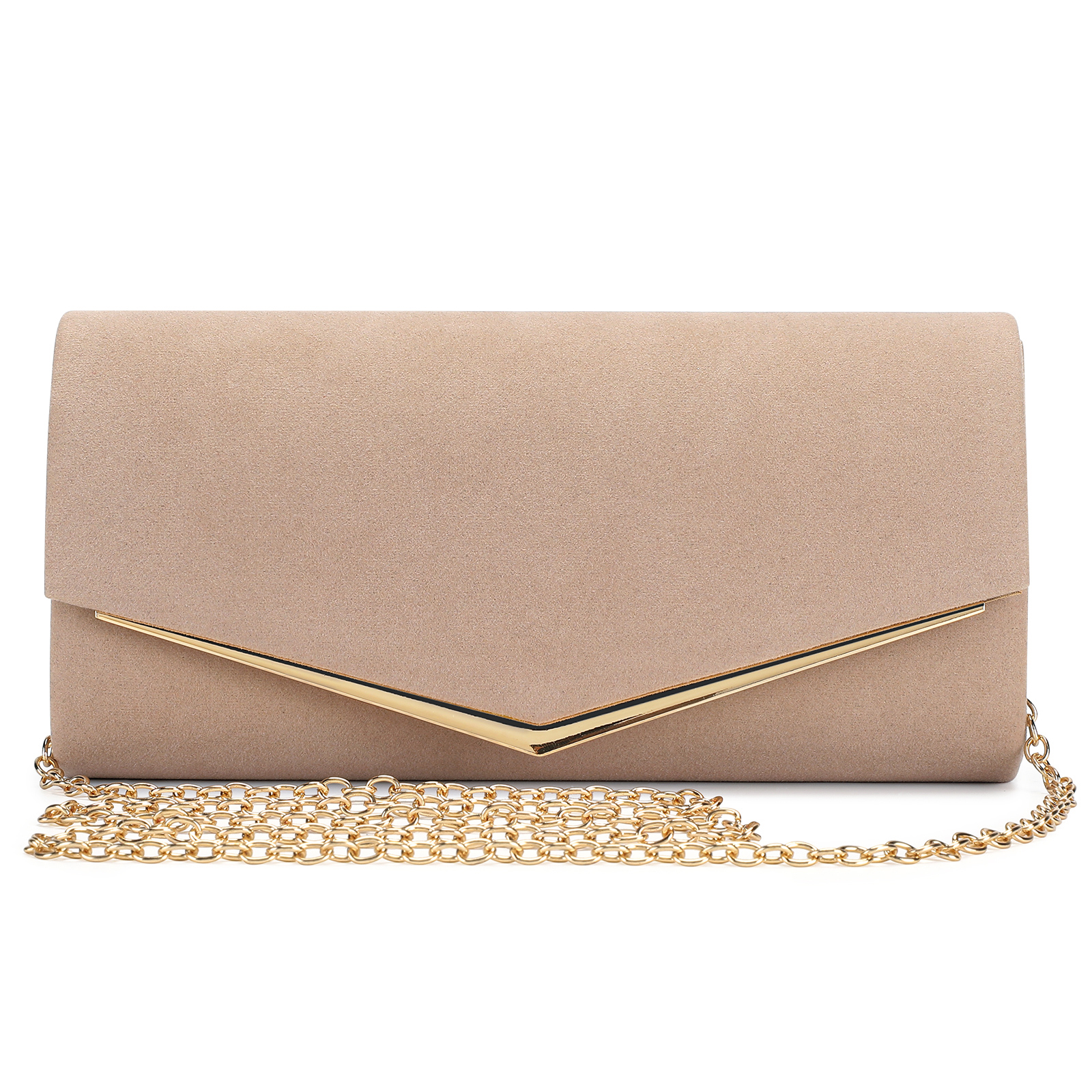 Velvet Clutch Bag Formal Evening Bag Wedding Purse Suede Prom Cocktail Party Bag
